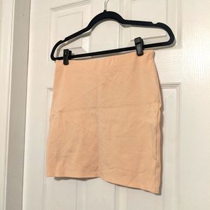 Aritzia Sunday best primrose skirt light peach